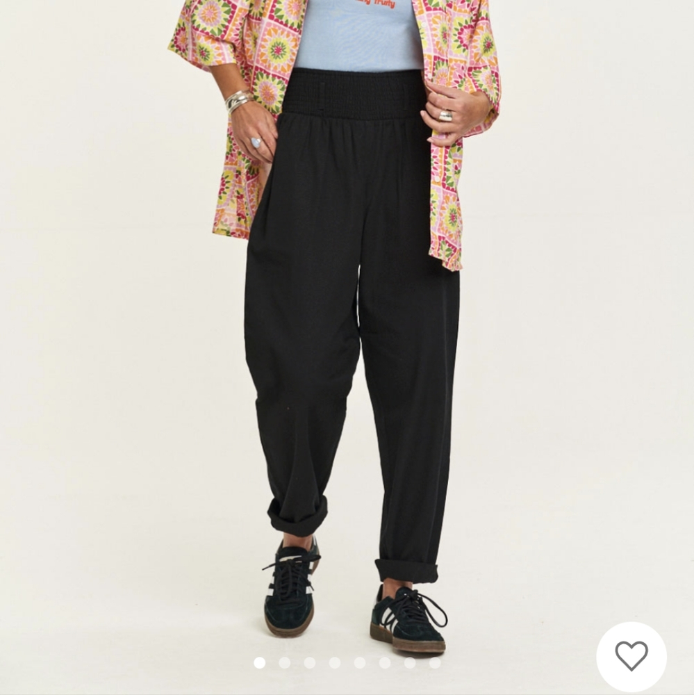 Lucy & Yak black Alexa Trousers
